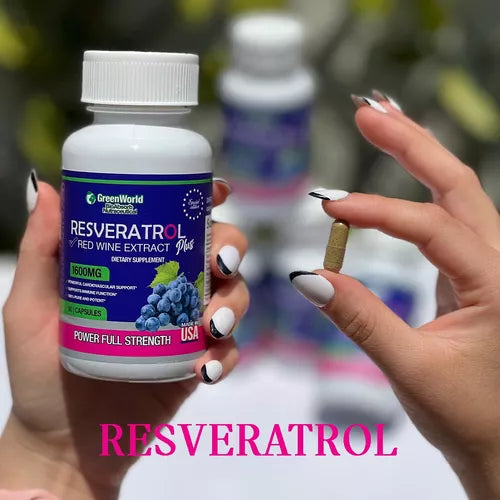 RESVERATROL 590mg X60 CAPSULAS